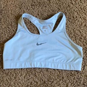 Large blue Nike sports bra!